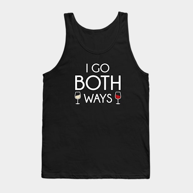 I Go Both Ways Tank Top by VectorPlanet